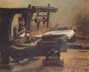 Vincent Van Gogh Weaver Facing Right (nn04) oil